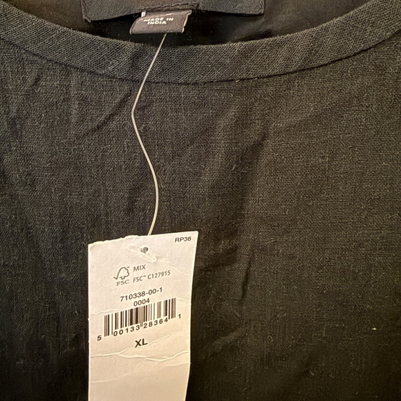 Banana Republic Factory LINEN-BLEND EMBROIDERED MINI DRESS - Picture 3 of 3